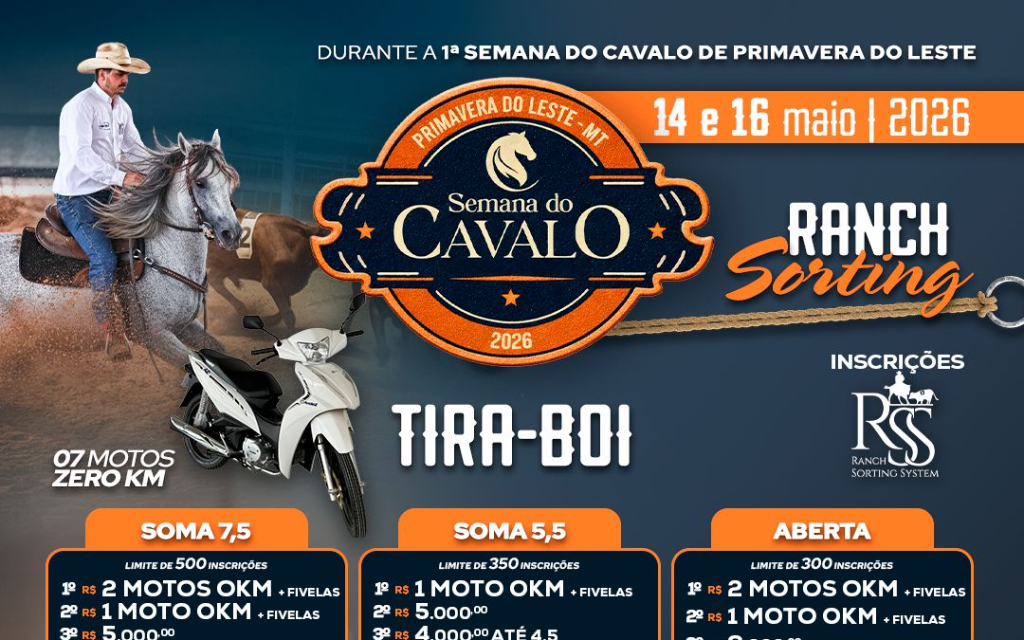 1ª SEMANA DO CAVALO DE PRIMAVERA DO LESTE