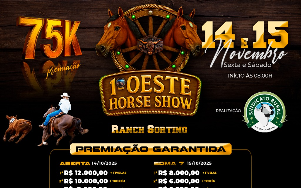 1º OESTE HORSE SHOW 2025