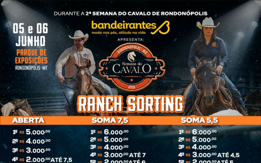 2ª SEMANA DO CAVALO DE RONDONÓPOLIS