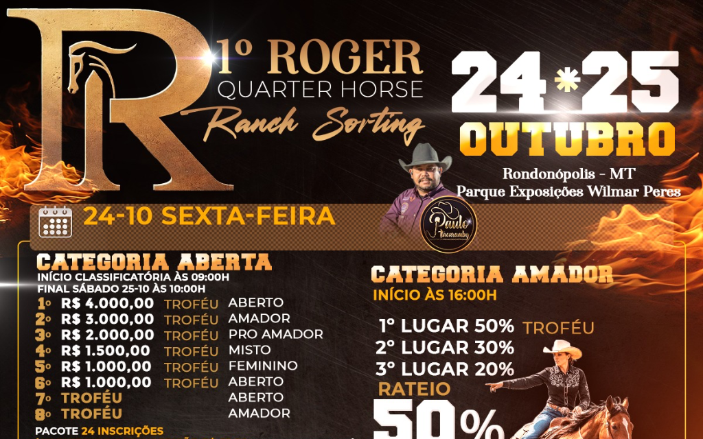 1º ROGER QUARTER HORSE