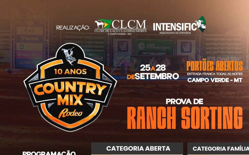RANCH SORTING COUNTRY MIX RODEO