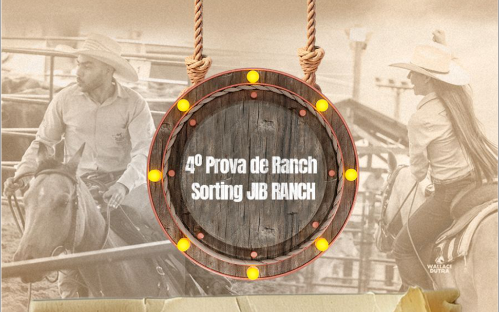 JIB RANCH - 4° PROVA DE RANCH SORTING